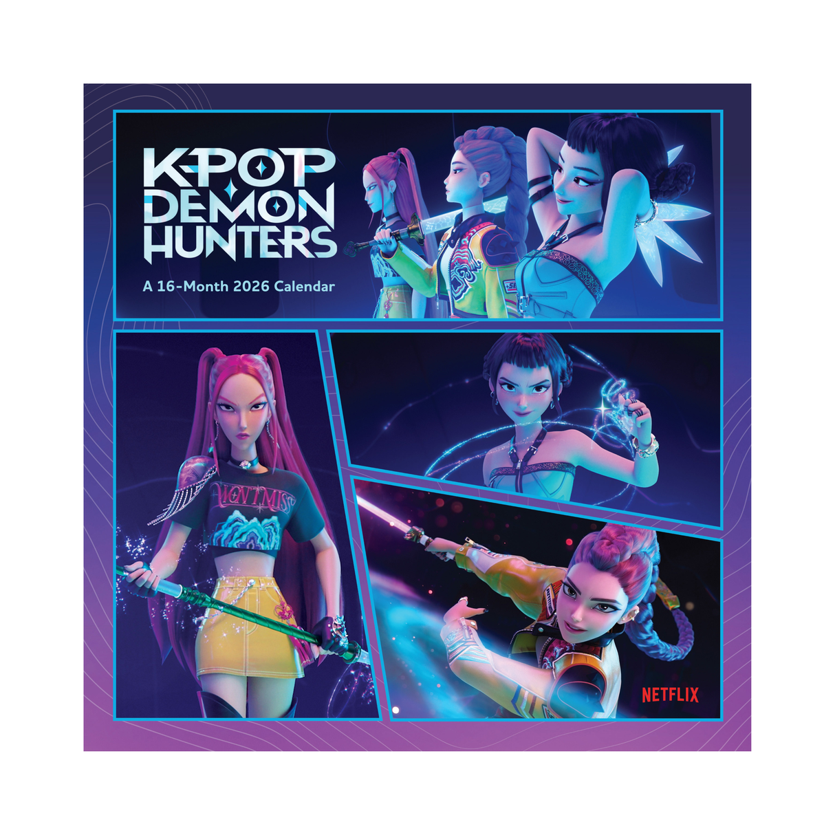 K-POP DEMON HUNTERS SQ CAL 2026