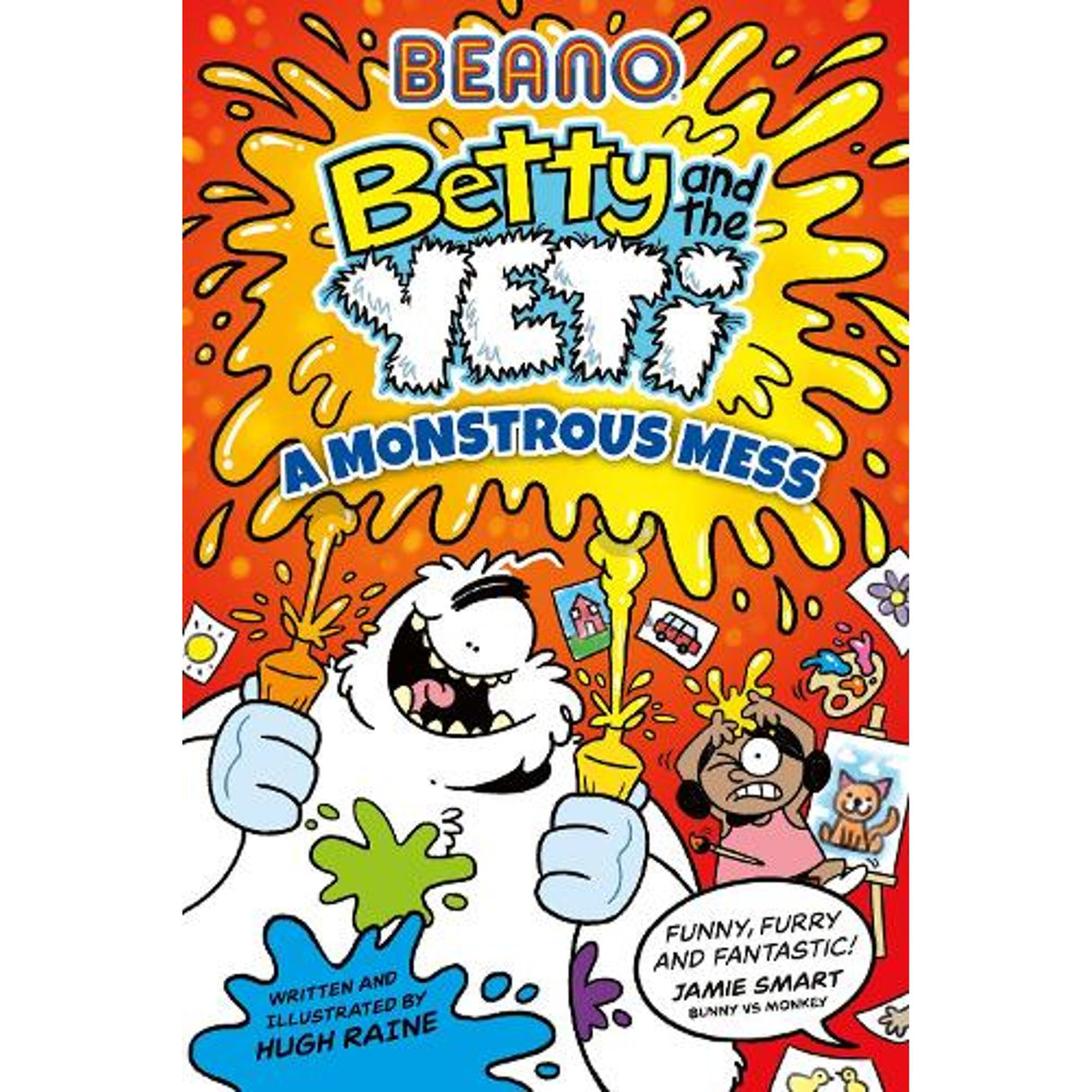 BETTY AND THE YETI (2) — BEANO A MONSTROUS MESS by Beano