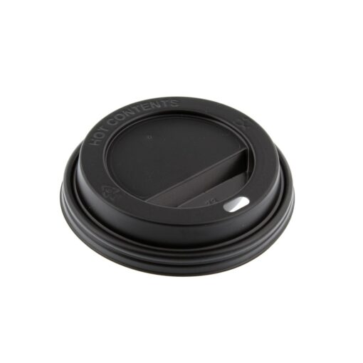 LID 8OZ BLACK - 1000